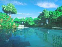 Video game landscape blocks play nature computer game mining architecture water. Animated Gif Beautiful Landscapes Minecraft Version 2 Of 2 Minecraft Images Minecraft Wallpaper Minecraft Interior Design