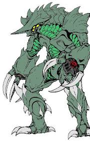 Bio Booster Armor Guyver Wiki Delcasse Colored Alien Concept Art Kaiju Art Monster Art