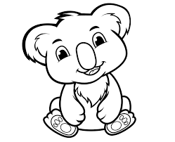 We have collected 39+ cute koala coloring page images of various designs for you to color. Printable Cute Koala Smiling Coloring Page For Both Aldults And Kids