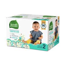 Free Clear Baby Diapers Size 2 Seventh Generation