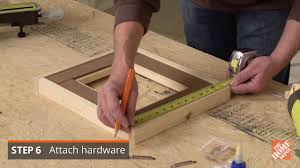 Diy bbq al 'l' island frame kit. How To Build A Picture Frame The Home Depot