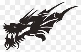 Download seketsa stiker cutting naga. Lion Tattoo Clipart Black Dragon Face Chinese Tribal Dragon Head Png Download 457534 Pinclipart