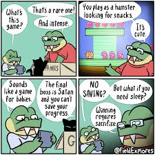 Cute Games - Gator Days : rcomics