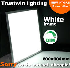 Flat panels are led lighting solutions that replace fluorescent lights in drop ceilings. White Frame Square Led Ceiling Light Ultra Thin 2x2 Led Panel Light 600x600 White 36w 40w 48w Dimmable Panel Light Led Led Stone Light Led Light Signalled Skin Aliexpress