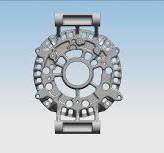 Aluminum Die Casting Spare Parts Cover Machining Parts Aluminum Housing