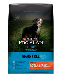 Purina Pro Plan Focus Grain Free Puppy Large Breed Chicken Egg Formula Dry Dog Food