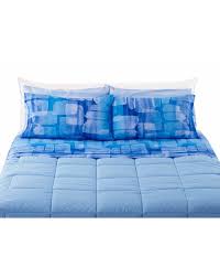 Cerca nel più grande indice di testi integrali mai esistito. Completo Lenzuola Matrimoniale Con 4 Federe Overlay Blu Azzurro Bassetti