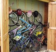DIY Bike Garden Shed Tutorial from Cedar Wood - Prodigal Pieces