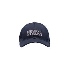 Kith Bergdorf Goodman Cap Navy Kith Kith Bergdorf Cap
