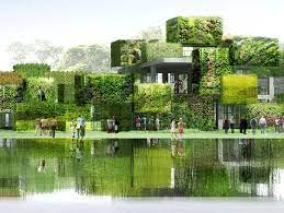 This Stack Of Green Boxes Is Inspired By Chinese Gardens Designed By Studio Pei Zhu Chinese Garden Design Chinese Garden Green Box