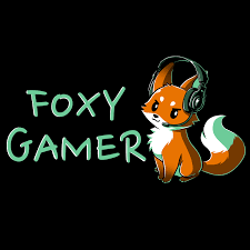 Foxy Gamer Funny Cute Nerdy Shirts Cute Drawings Cute Animal Drawings Fox Artwork