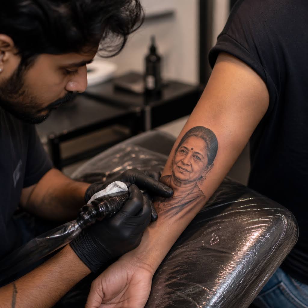 Portrait Tattoo in Lingarajapuram product image