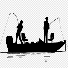 Largemouth bass fishing window sticker. Two Men Fishing Illustration Bass Fishing Wedding Cake Topper Fishing Vessel Silhouette Fishing Wedding Monochrome Png Pngegg