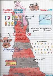 Blog De Espanol Una Primera Pagina Estupenda Activites En Classe D Espagnol Pages De Garde Cahiers Espagnol