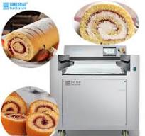 Swiss Roll Cake Rolling Machine Equipment for Swiss Roll Cake Production  Line