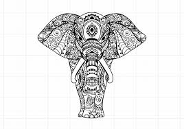 Free Mandala Elephant Svg Free Zentangle Svg Free Mandala Svg Free Elephant Svg File In 2020 Mandala Elephant Mandala Svg Tribal Elephant