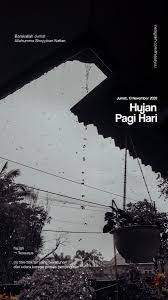 Rain On Friday Morn Typography Madewithstories Instagramstories Creativestories Hari Hujan Hujan Dingin