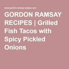 Check spelling or type a new query. Grilled Fish Tacos With Spicy Pickled Onions Grilled Fish Tacos Fish Tacos Pickled Onions