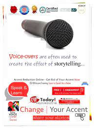 If you have any questions feel free to reach out to me directly via the 'messages' button in my audition. Voice Over Workshops Voice Over Training Online Face To Face Courses Lucknow Mumbai Delhi Pune