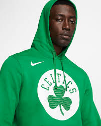 • regular fit • screen printed boston celtics logo • ribbed hem & cuffs • kangaroo pocket • machine wash, tumble dry low • 100% cotton. Boston Celtics Logo Men S Nike Nba Hoodie Nike Com