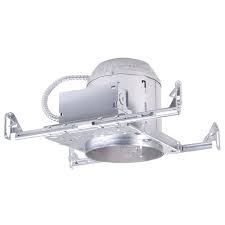 They will add light without adding anything to the room. Halo E26 6 Inch Aluminum Recessed Lighting Housing For New Construction Ceiling Insulatio The Home Depot Canada