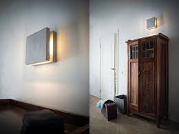 Lampe En Beton Sc398 Au Dessus Du Decor Du Lit Bouchon De Etsy Plug In Wall Lamp Plug In Wall Sconce Concrete Lamp