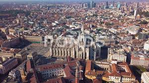Aerial Drone Footage View Of Cathedral Dome In Milan Italy Stock Footage Ad View Cathedral Footage Aerial Aerial Drone Aerial Milan Italy