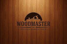 Logo For The Kitchen Furniture Designer As Well As Manufacturer Company Wood Master Wood Logo Design Wood Logo Woodworking Logo