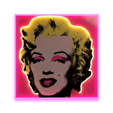Neon Marilyn Monroe Pink by Andy Warhol Limited Edition, Yellowpop