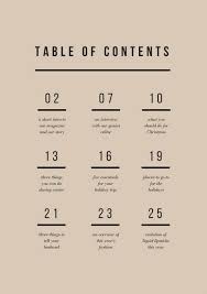 Image Result For Minimal Table Of Contents Page Layout Design Book Design Layout Contents Layout