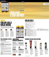 Color Gels Redken Chart Sbiroregon Org