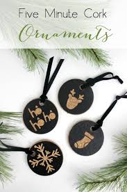 Xmas diy cork ornaments diy pictures of closed. Easy Cork Christmas Ornaments Love Create Celebrate