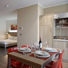 To start, here are some extending dining tables for small spaces. Contemporary Dining Table 08 Mobilspazio S R L Melamine Metal Base Rectangular