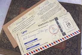 Vintage Air Mail Boarding Pass Wedding Invitation New Zealand Boarding Pass Wedding Invitation Ticket Wedding Invitations Boarding Pass Invitation