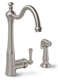 brushed nickel kitchen faucet, kitchen