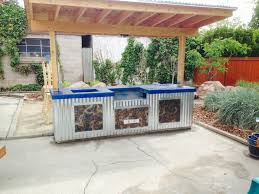 Those looking for patio furniture that will withstand storms, extreme while strength is all well and good, this may not be at the top of your wish list when you go shopping. Outdoor Bar Concrete Counter Top Newlook International