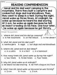 Reading Comprehension Passages For 2nd Grade Reading Homework Reading Comprehension 2nd Grade Reading Comprehension Reading Comprehension Lessons