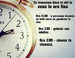 Poate parea ciudat la inceput, dar daca totusi destinul iti transmite astfel mesaje importante. Ce InseamnÄƒ Cand Te UiÈ›i La Ora FixÄƒ ExplicaÈ›ia SpecialiÈ™tilor Yve Ro