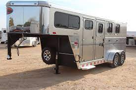 2015 Sundowner Sportsman 3 Horse Slant Gn Trailer D D Farm And Ranch Trailers Seguin Texas Horse Trailer Horse Trailers Trailer