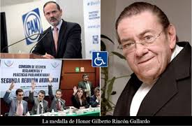 La medalla de Honor Gilberto Rincón Gallardo