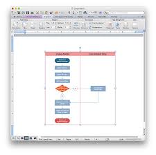 how to add a cross functional flowchart to an ms word