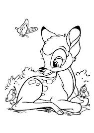 This is the 5th walt disney movie released after snow white, pinocchio, fantasia and dumbo. Bambi Coloring Pages Disney Coloring Home