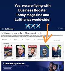 Exciting News Yes We Are Flying With Business Booster Today Magazine And Lufthansa Worldwide 10x Your Business B Business Boosters Business Exciting News