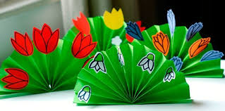 Resultado de imagen de hacer flores para niÃ±os