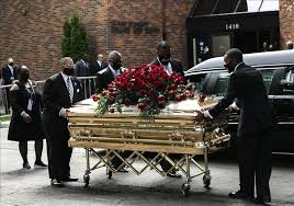 George floyd's funeral service is now underway in houston. George Floyd Memorial Service Held In Minneapolis