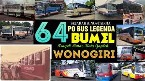 Pemeriksaan kesehatan sopir bus di terminal tirtonadi, solo,. Sejarah Nostalgia 64 Po Bus Legenda Bumel Trayek Lintas Kota Gaplek Wonogiri Kota Sejuta Bus Youtube