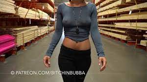 Braless in the Hardware Store 