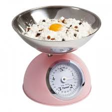 The kitchen is the ideal place to integrate timeless trends like a farmhouse table or subway tile backsplash. Vintage Kitchen Scale 5 Kg Pink Creative Cooking