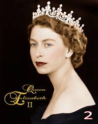 Queen Elizabeth II Mini Framed Portrait