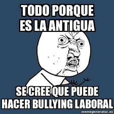 Resultado de imagen para bullying laboral